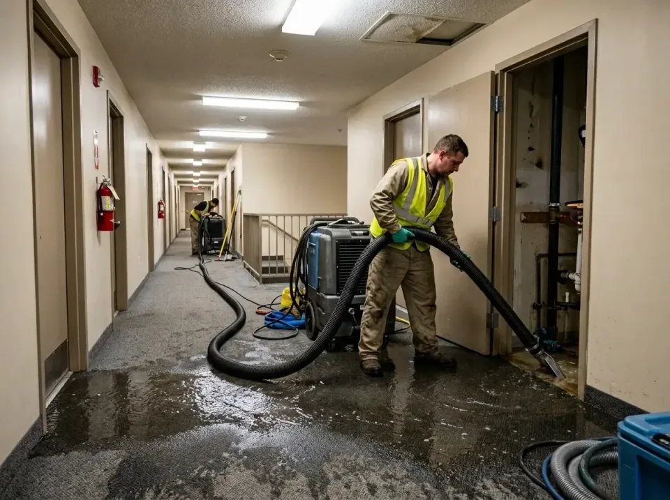 multi-unit-apartment-hallway-f-005 — frequently asked questions, Emergency Burst Pipe Water Extraction & Removal in St. Clou…